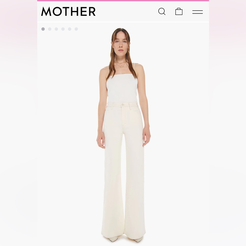 Mother The Hustler Roller Heel in Au Natural